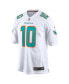 Фото #3 товара Men's Tyreek Hill White Miami Dolphins Game Jersey
