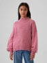 Фото #1 товара Kids CashSoft Oversized Mockneck Sweater