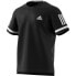 ADIDAS Club 3 Stripes short sleeve T-shirt