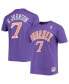 ფოტო #2 პროდუქტის Men's Kevin Johnson Purple Phoenix Suns Hardwood Classics Stitch Name and Number T-shirt