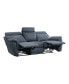 Фото #4 товара White Label Nadia 85" Double Reclining Sofa with Drop-Down Cup Holders