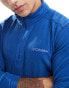 Columbia Klamath Range II half zip fleece in blue