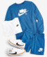 Фото #5 товара Шорты спортивные Nike женские Sportswear Club French Terry Graphic Fleece Shorts