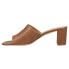 Фото #3 товара VANELi Maysa Block Heels Womens Brown Dress Sandals 305979