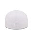 Фото #4 товара Men's Miami Marlins White on White 59FIFTY Fitted Hat