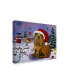 Leah Saulnier 'Christmas Crash' Canvas Art - 24" x 18"
