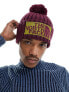 Фото #1 товара The North Face Heritage Ski Tuke chunky knit beanie in burgundy