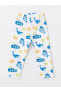 Фото #12 товара Polo Yaka Kısa Kollu Baskılı Erkek Bebek Pijama Takımı