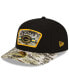 Фото #4 товара Men's Black-Camouflage Green Bay Packers 2021 Salute To Service Low Profile 59FIFTY Fitted Hat