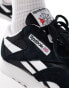 Reebok Classics Nylon trainers in black and white