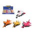 ATOSA 11x7 cm Metal 4 Assorted Plane