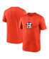Фото #1 товара Men's Orange Houston Astros Legend Fuse Large Logo Performance T-shirt