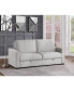 Фото #5 товара White Label Aragon 77" Convertible Studio Sofa with Pull-Out Bed