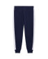 Toddler and Little Boys Striped Double-Knit Jogger Pant Синий, 2 - фото #2