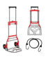Фото #1 товара Folding Hand Truck with Telescoping Handle and Wheels