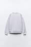 Clean interlock plush sweatshirt