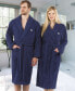 ფოტო #1 პროდუქტის 100% Turkish Cotton Personalized Terry Bath Robe - Navy