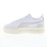 Фото #9 товара Puma Mayze Thrifted 38986101 Womens White Lifestyle Sneakers Shoes
