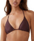 ფოტო #1 პროდუქტის Women's Slider Triangle Bikini Top