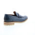 Фото #16 товара Bruno Magli Varrone BM2VARM0 Mens Blue Loafers & Slip Ons Penny Shoes