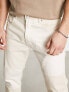 Pacsun patchwork relaxed jeans in beige