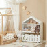 Фото #5 товара Стеллаж для детской комнаты SoBuy Kinderregal KMB52-W. Белое домик на колесах