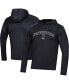 ფოტო #1 პროდუქტის Men's Black Northwestern Wildcats 2023 Sideline Tech Hooded Raglan Long Sleeve T-shirt