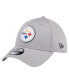 Men's Gray Pittsburgh Steelers Active 39thirty Flex Hat