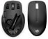 HP 430 Multi-Device Wireless Mouse - Ambidextrous - Optical - RF Wireless + Bluetooth - 1200 DPI - Black