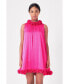 ფოტო #1 პროდუქტის Women's Rosette Mini Dress