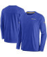 Фото #1 товара Men's Royal Los Angeles Rams Lockup Performance Long Sleeve T-shirt