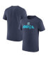 Фото #1 товара Men's Navy Barcelona Mercurial Sleeve T-shirt