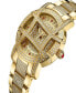 ფოტო #4 პროდუქტის Women's Olympia Platinum Series Diamond (2 1/2 ct. t.w.) 18K Gold-Plated Stainless Steel Watch, 38Mm