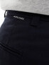 Jack & Jones relaxed fit pleat fron chino in navy