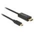 DELOCK USB C To HDMI M/M Video 4K cable 1 m 30Hz