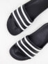 Фото #3 товара adidas Originals adilette sliders in black and white