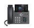 Grandstream GRP2614 - IP Phone - Black - Wired handset - In-band - Out-of band - SIP info - 4 lines - 2000 entries