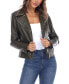 Фото #1 товара Women's Faux Leather Jacket