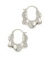 ფოტო #3 პროდუქტის Cubic Zirconia Tari Hoop Earrings