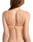 Фото #2 товара Vyb Remy Twist Triangle Bikini Top Women's Orange M