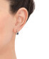 ფოტო #2 პროდუქტის Sapphire (1-1/3 ct. t.w.) & Diamond Drop Earrings in 14k White Gold