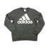 Adidas Men's Essentials Soft Fleece Big Logo Crewneck Sweatshirt