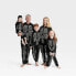 Фото #5 товара Men's Big & Tall Glow-In-The-Dark Skeleton Halloween Matching Family Union Suit