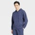 Фото #1 товара Men's Textured Knit Hoodie - All in Motion Navy XXL