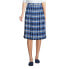 ფოტო #5 პროდუქტის Women's School Uniform Plaid Pleated Skirt Below the Knee