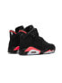 Jordan Air Jordan 6 Retro Infrared Black 3m 麂皮 高帮 复古篮球鞋 男款 黑红 2014年版