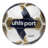 Фото #1 товара Футбольный мяч Uhlsport Revolution Thermobonded в белом, синем и золотом