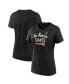 Фото #1 товара Women's Black San Francisco Giants Logo T-shirt