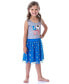 ფოტო #3 პროდუქტის Girls Snoopy Joe Cool USA Love Tank Nightgown Pajama