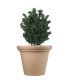 Фото #2 товара HC CompaniesTerrazzo Round Plastic Planter Pot Sandstone Color 17 Inch